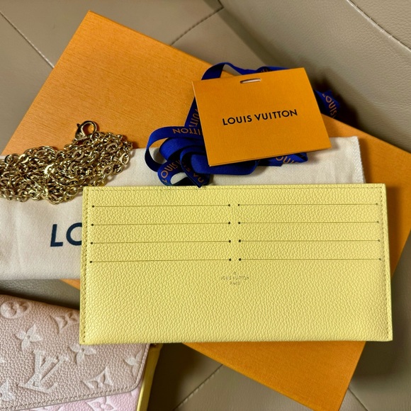 Louis Vuitton NEW Full Set▪️Empreinte pochette Felicie with inserts - Picture 11 of 12